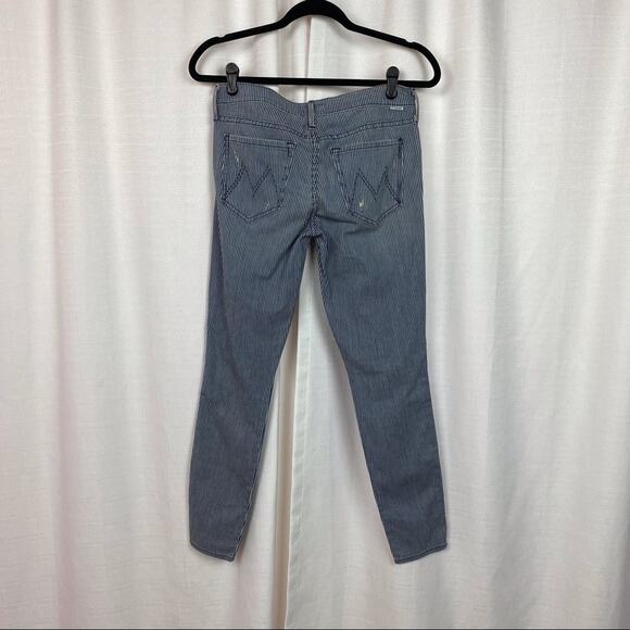 Mother The Vamp On The Road Destroy Wash Ankle Jeans Sz.27 - Picture 10 of 15